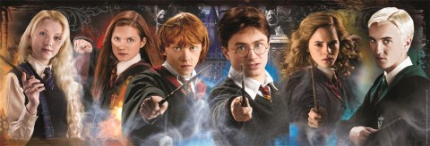Panoramatické puzzle Clementoni z 1000 dílků - Kouzelný svět Harryho PotteraIVET.EU - Stylové oblečení