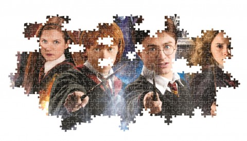 Panoramatické puzzle Clementoni z 1000 dílků - Kouzelný svět Harryho PotteraIVET.EU - Stylové oblečení