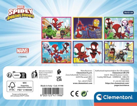 Dětské puzzle Clementoni z 12 dílků - Spidey a jeho úžasní přáteléIVET.EU - Stylové oblečení