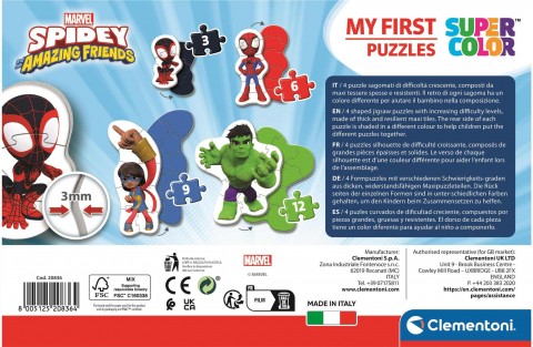 Dětské puzzle Clementoni 4 v 1 - Spidey a jeho úžasní přáteléIVET.EU - Stylové oblečení