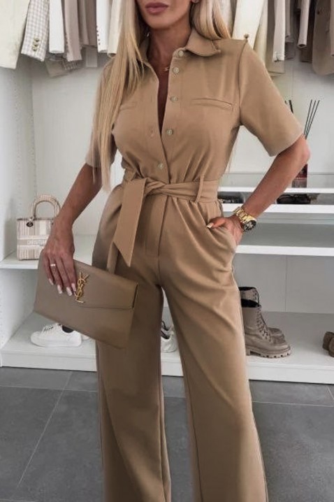 Ολόσωμη φόρμα BRIMONA BEIGE, Χρώμα: μπεζ, IVET.EU - Εκπτώσεις έως -80%
