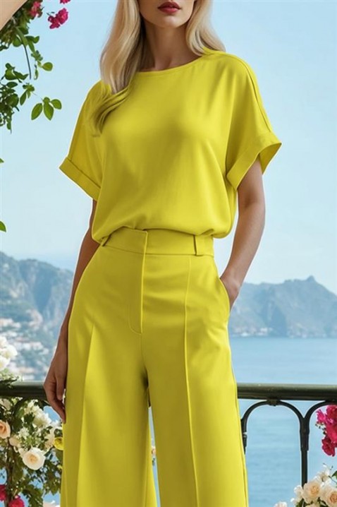 Σύνολο ZERFIZA YELLOW, Χρώμα: κίτρινο, IVET.EU - Εκπτώσεις έως -80%