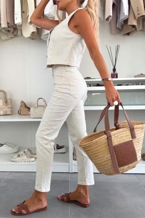 Σύνολο VERSLINDA WHITE, Χρώμα: άσπρο, IVET.EU - Εκπτώσεις έως -80%