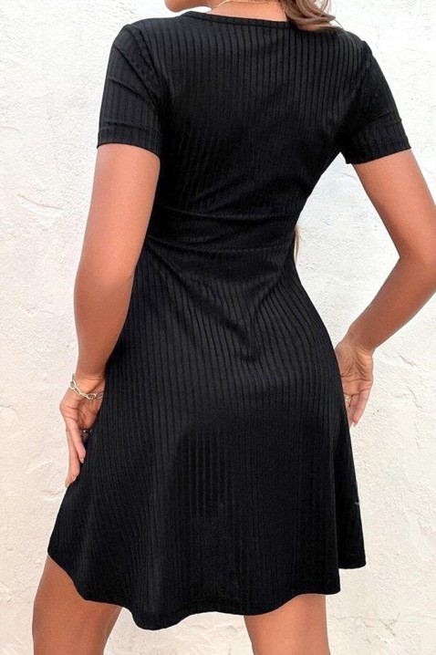 Φόρεμα BROLENA BLACK, Χρώμα: μαύρο, IVET.EU - Εκπτώσεις έως -80%