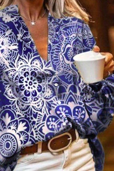 Dámská košile LATEVA, Barva: tmavomodrá, IVET.EU - Stylové oblečení
