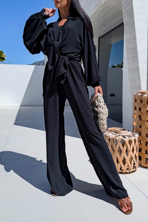 Σύνολο XIOFETA BLACK, Χρώμα: μαύρο, IVET.EU - Εκπτώσεις έως -80%