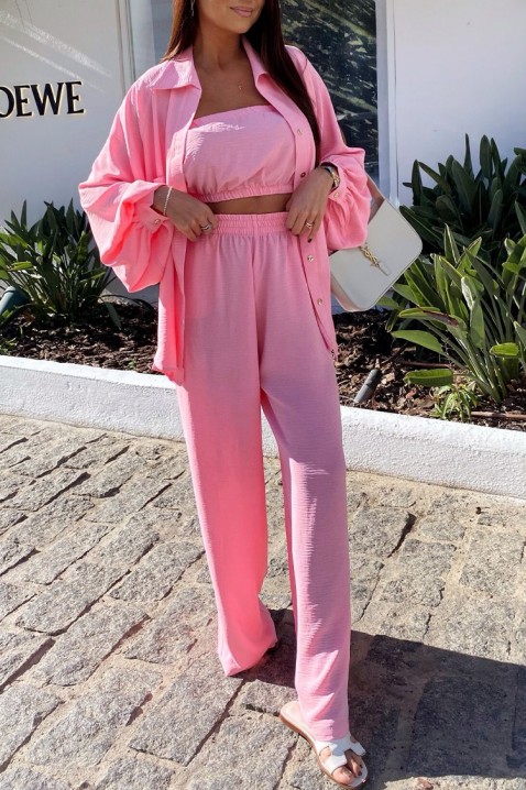 Komplet XIOFETA PINK, Barva: ružová, IVET.EU - Stylové oblečení