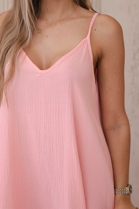 Φόρεμα MERLONZA PINK, Χρώμα: ροζ, IVET.EU - Εκπτώσεις έως -80%