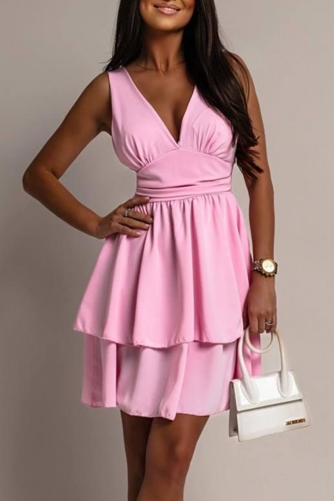Φόρεμα ZEHIRA PINK, Χρώμα: ροζ, IVET.EU - Εκπτώσεις έως -80%
