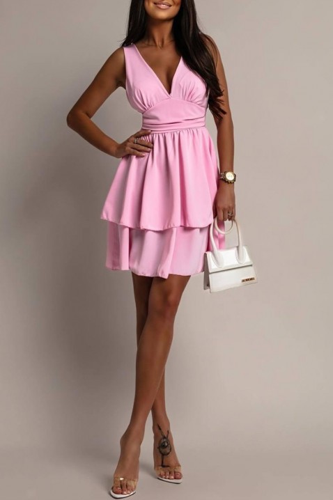 Φόρεμα ZEHIRA PINK, Χρώμα: ροζ, IVET.EU - Εκπτώσεις έως -80%