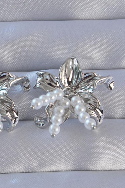 Náušnice FLOMIDRA SILVER, Barva: štříbrná, IVET.EU - Stylové oblečení