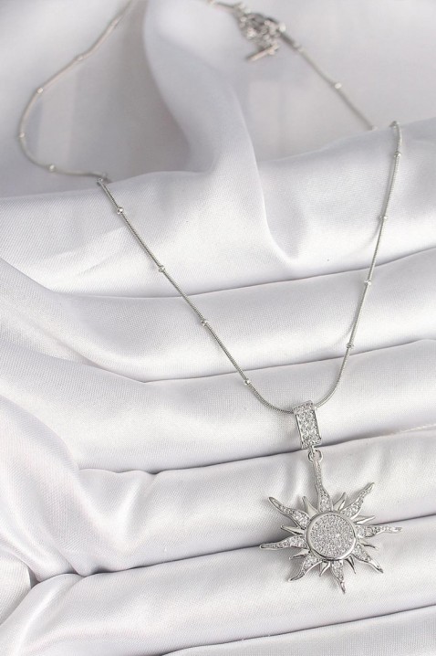 Náhrdelník DIOGELMA SILVER, Barva: štříbrná, IVET.EU - Stylové oblečení