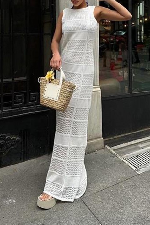 Šaty ZOLENA WHITE, Barva: bílá, IVET.EU - Stylové oblečení