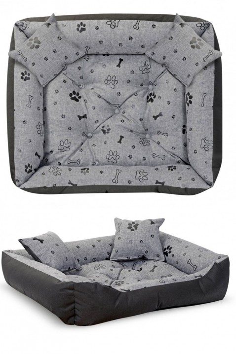 Pelech pre psov GLEVOLZO 100cm x 75cm, Farba: sivá, IVET.EU - Štýlové oblečenie
