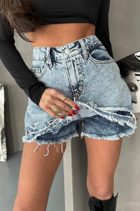 Kalhotová sukně JINENA, Barva: světlemodrá, IVET.EU - Stylové oblečení