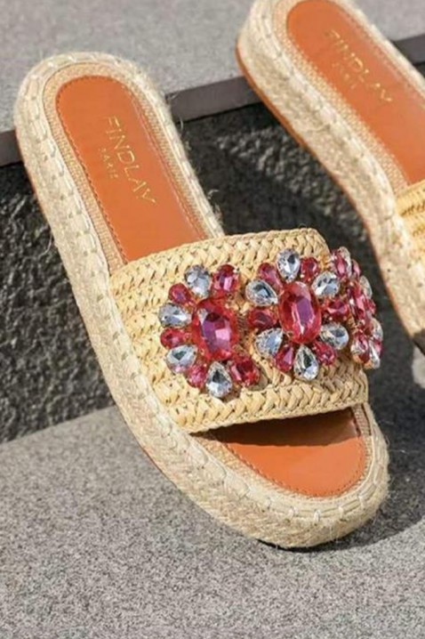 Dámské pantofle SIOGEFA PINK, Barva: ružová, IVET.EU - Stylové oblečení