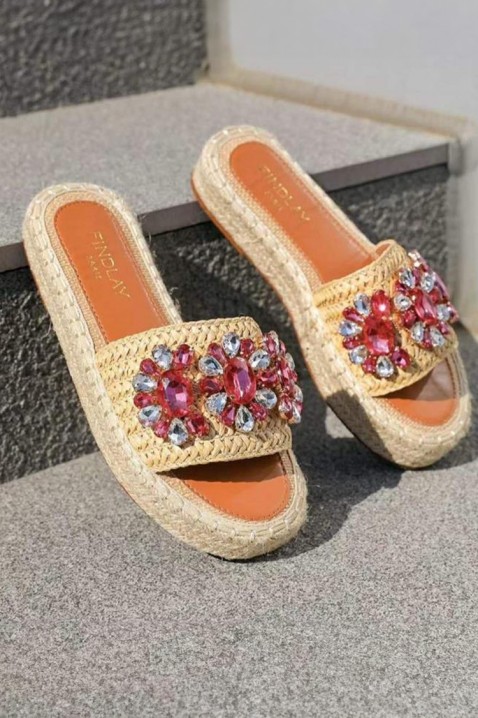 Dámské pantofle SIOGEFA PINK, Barva: ružová, IVET.EU - Stylové oblečení