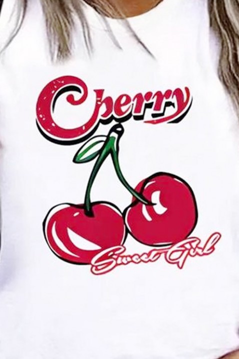 Top CHERIA WHITE, Barva: bílá, IVET.EU - Stylové oblečení