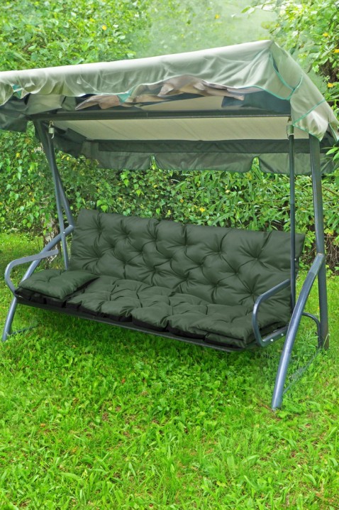 Polštář pro zahradní lavičku / houpačku 3 v 1 TREXY GREEN 100x60x50 cm, Barva: zelená, IVET.EU - Stylové oblečení