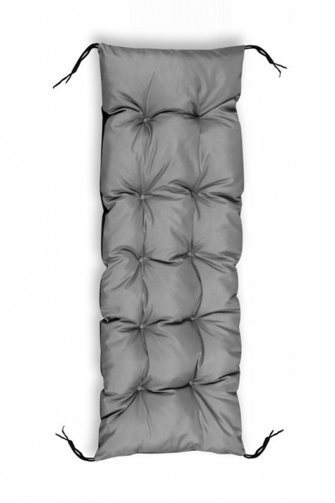 Polštář pro zahradní lavičku XEMOLDY 120x50 cm, Barva: šedá, IVET.EU - Stylové oblečení