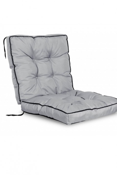 Polštář pro zahradní židli BLORDY 50x50x50 cm, Barva: šedá, IVET.EU - Stylové oblečení