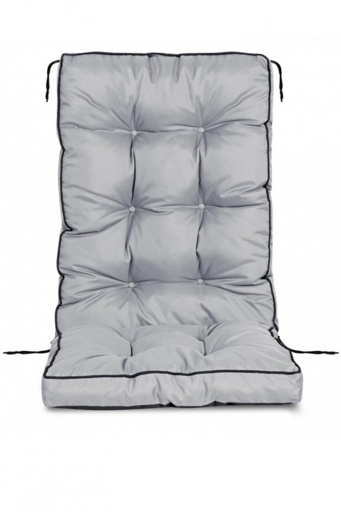 Polštář pro zahradní židli MOLERTY 50x50x80 cm, Barva: šedá, IVET.EU - Stylové oblečení