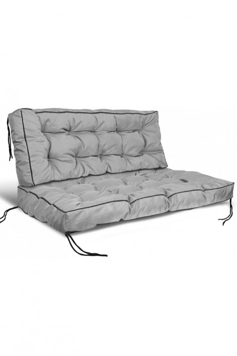 Polštář na zahradní nábytek FLOXY na pelety 120x80 cm, Barva: šedá, IVET.EU - Stylové oblečení