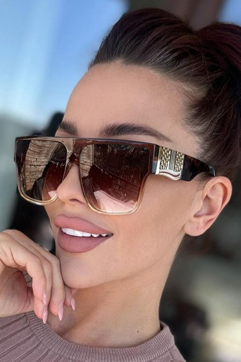 Dámské sluneční brýle LERIOLGA BROWN, Barva: hnědá, IVET.EU - Stylové oblečení