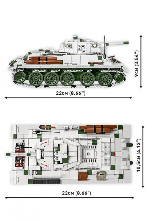 Stavebnice Cobi tank T-34/76 mod - 852 částíIVET.EU - Stylové oblečení