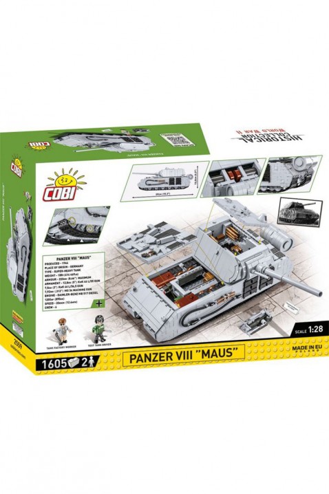 Stavebnice Cobi pancéřový tank VIII maus- části 1605IVET.EU - Stylové oblečení