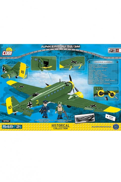 Stavebnice Cobi letadlo junkers JU-52/3M - 548 částíIVET.EU - Stylové oblečení
