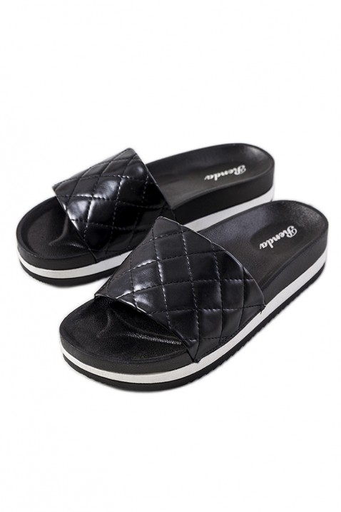 Dámské pantofle ROEMLA BLACK, Barva: černá, IVET.EU - Stylové oblečení