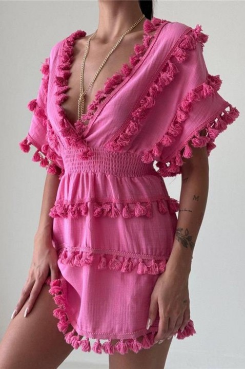 Šaty ZOVARA PINK, Barva: ružová, IVET.EU - Stylové oblečení