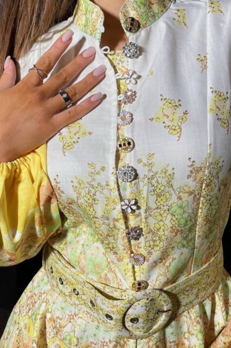 Šaty LOMELXA YELLOW, Barva: žlutá, IVET.EU - Stylové oblečení