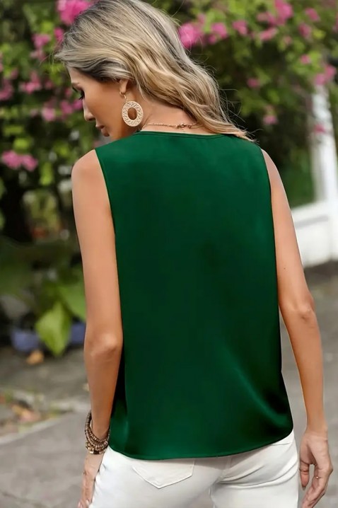 Top JANESSA GREEN, Barva: zelená, IVET.EU - Stylové oblečení