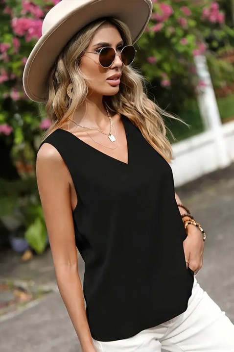 Top JANESSA BLACK, Barva: černá, IVET.EU - Stylové oblečení