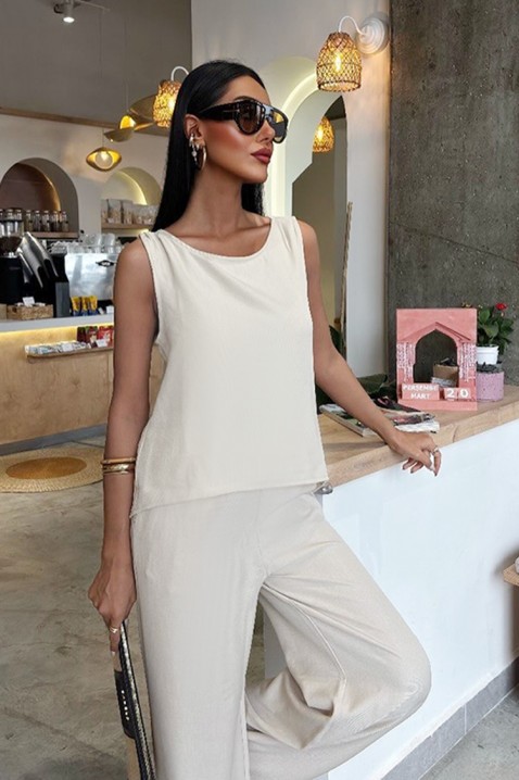 Komplet GABRELLA BEIGE, Barva: béžová, IVET.EU - Stylové oblečení