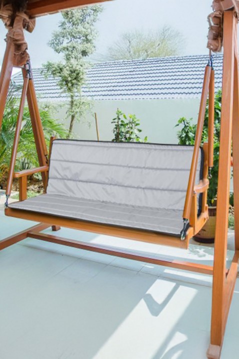 Polštář pro zahradní lavičku MONETRY 100x50x50 cm, Barva: šedá, IVET.EU - Stylové oblečení