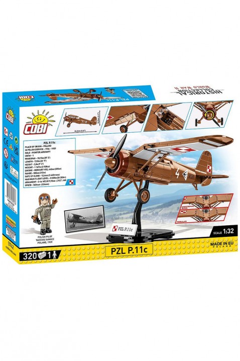 Stavebnice Cobi letadlo PZL P.11c - 320 částíIVET.EU - Stylové oblečení