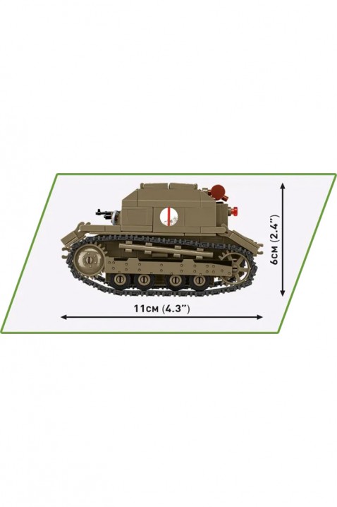 Stavebnice Cobi tank TK-3 - 323 částíIVET.EU - Stylové oblečení
