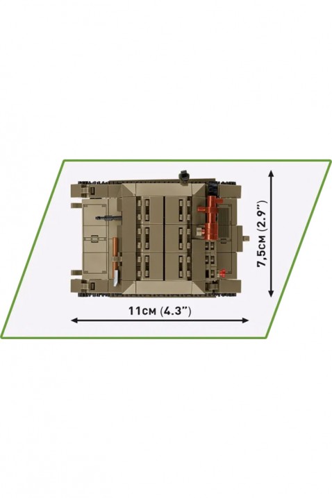 Stavebnice Cobi tank TK-3 - 323 částíIVET.EU - Stylové oblečení