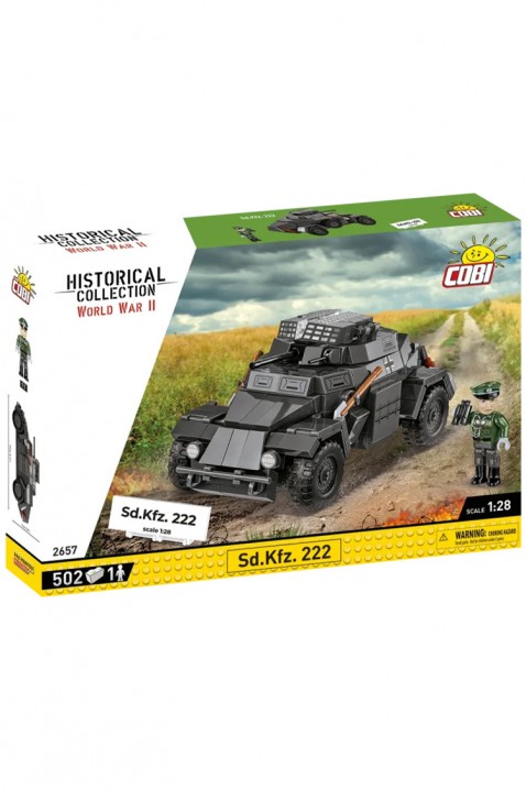 Stavebnice Cobi automobil Sd. Kfz. 222 - 502 částíIVET.EU - Stylové oblečení
