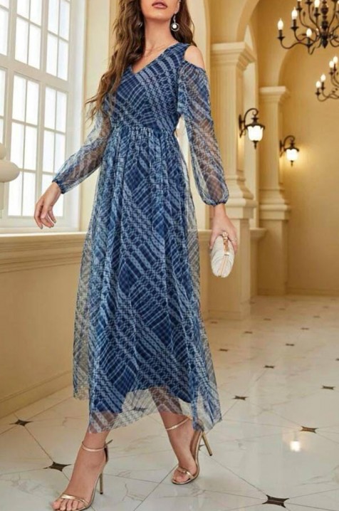 Šaty BLUEDIVA, Barva: světlemodrá, IVET.EU - Stylové oblečení