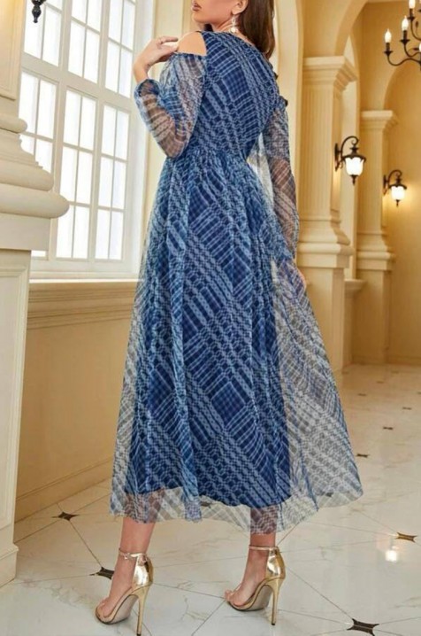 Šaty BLUEDIVA, Barva: světlemodrá, IVET.EU - Stylové oblečení
