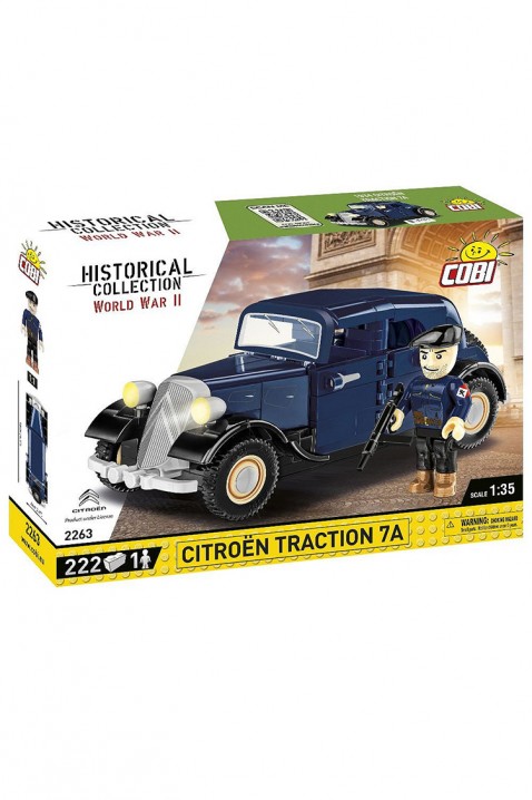 Stavebnice Cobi automobil Citroën Traction 7A - díly 222IVET.EU - Stylové oblečení