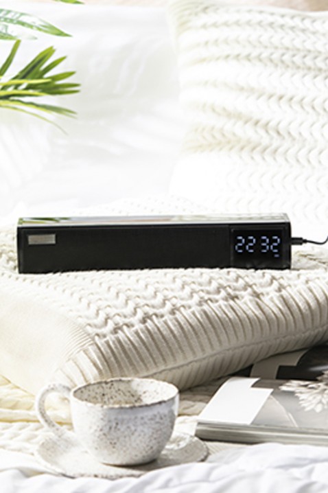 Soundbar s budíkem TREVOLDY, Barva: černá, IVET.EU - Stylové oblečení
