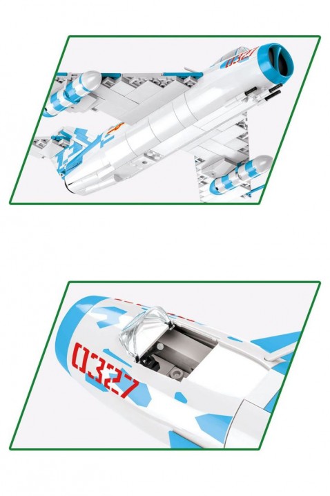 Stavebnice Cobi Stíhačka MiG-17 - díl 577IVET.EU - Stylové oblečení