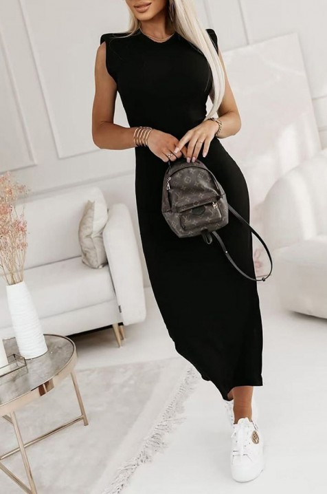 Φόρεμα PINVORZA BLACK, Χρώμα: μαύρο, IVET.EU - Εκπτώσεις έως -80%
