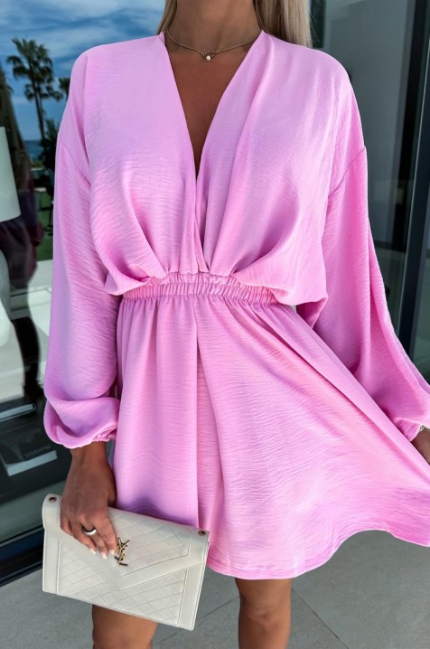 Φόρεμα GELIRONZA PINK, Χρώμα: ροζ, IVET.EU - Εκπτώσεις έως -80%