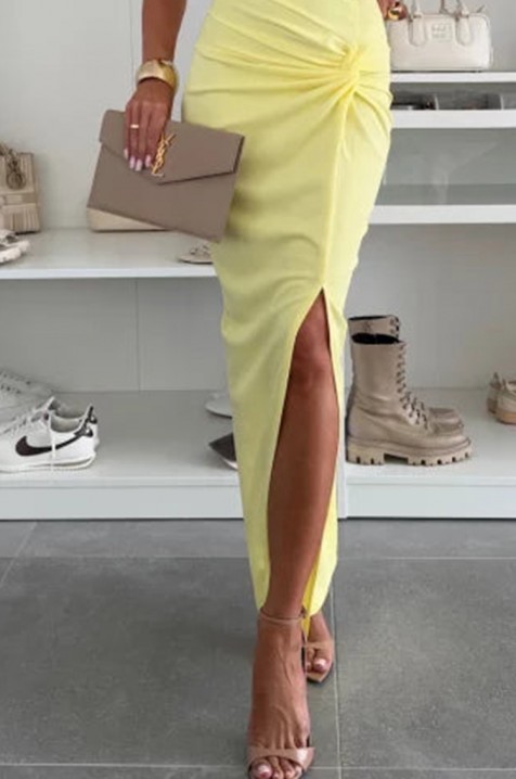 Šaty FIRZONVA YELLOW, Barva: žlutá, IVET.EU - Stylové oblečení